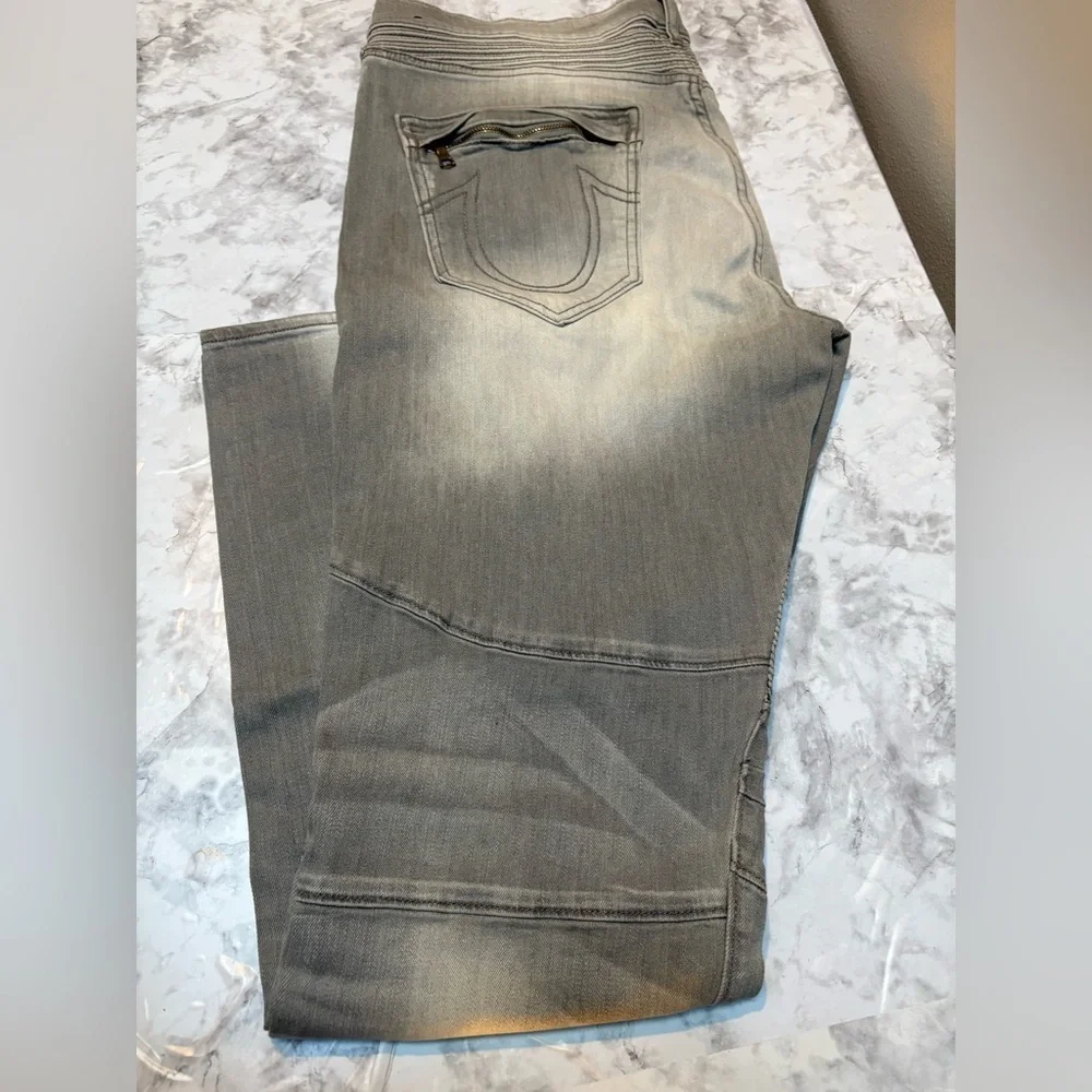 Vintage True religion Rocco moto men’s jeans size 36 X. 30